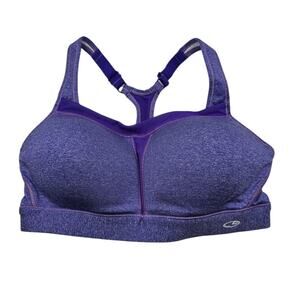 C9 by Champion womens Sz 38C Sports Bra Purple Lightly Padded